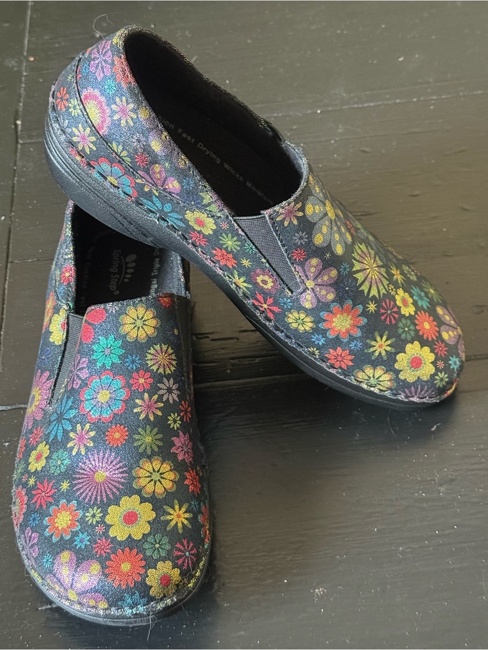 Spring Step Professional Manila Flower Slip-on Shoes